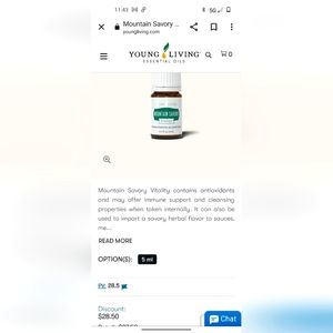 Young living essential oil